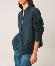 Embroidered Cotton Shirt