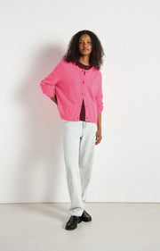 Dam Round Neck Cardigan