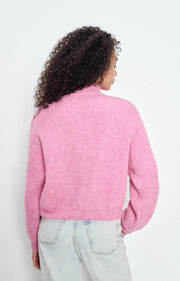 East High Neck Cardigan
