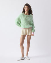 Nib Round Neck Knit
