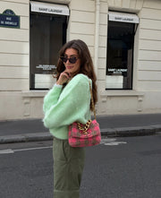 Nib Round Neck Knit