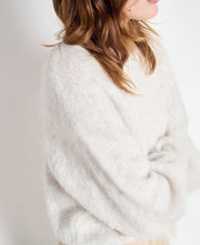 Nib Round Neck Knit