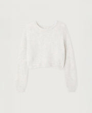 Nib Round Neck Knit