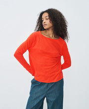 Son Boat Neck LS Tee