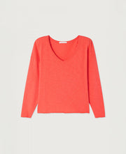 Son Loose V-Neck LS Tee