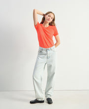 Son Round Neck Fitted Tee