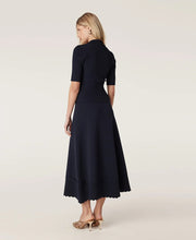 Villa Crepe Knit Scallop Skirt