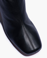 Mina Black Short Boot