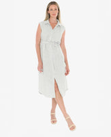 Core Stripe Shirt Dress