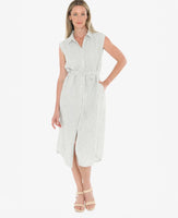 Core Stripe Shirt Dress