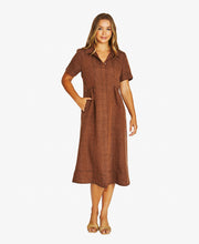 Seam Detail Shirt Dress