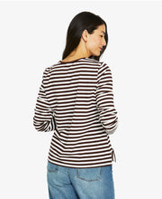 Stripe L/S Crew Tee