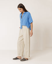 Crop Linen Shirt