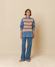 Multi Colour Crochet Knit Vest