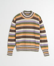 Round Neck Stripe Knit