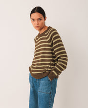 Two Tone Stripe Knit