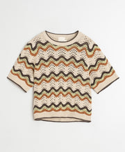 Zig Zag Crochet Sweater
