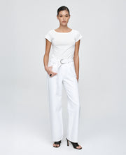 Belted Wide Leg Jean