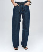 Belted Wide Leg Jean