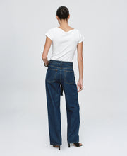 Belted Wide Leg Jean