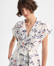 Capri Linen Shirt Dress