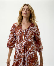 Pebble Beach Long Poppy Dress