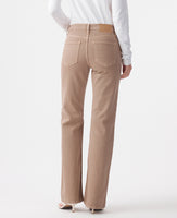 Effie Mid Rise Flare Mushroom Jean