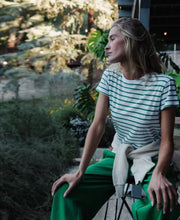 Everett Stripe Crew Tee