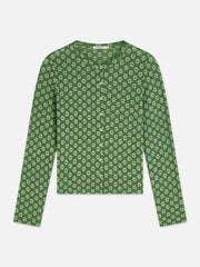 Button Up LS T-Shirt