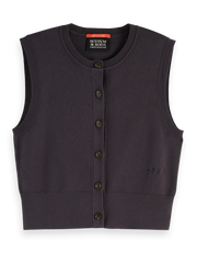 Compact Knitted Spencer Vest