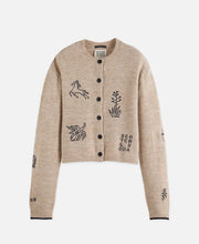 Crew Neck Cardigan