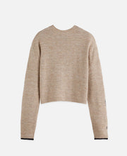 Crew Neck Cardigan