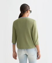 Crew-Neck Cardigan