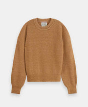 Fuzzy Crew Neck Pullover