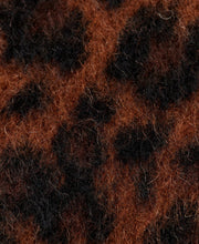 Fuzzy Jacquard Cardigan