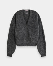 Fuzzy Relaxed Fit Cardigan