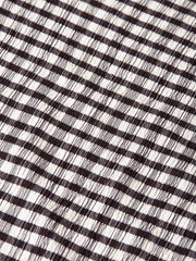 Gingham LS T-Shirt