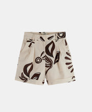 Printed High Rise Shorts