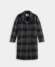 Relaxed Single Breasted Wool Coat