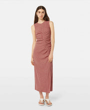 Structured Gingham Midi Dress