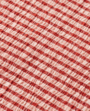 Structured Gingham Midi Dress