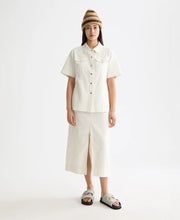 Workwear Midi Skirt