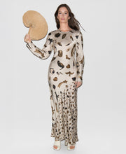 Full Sleeve Bias Miracles Hazelnut Dress