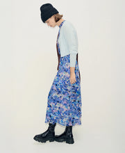 Wool Cropped Cornflower Cardigan