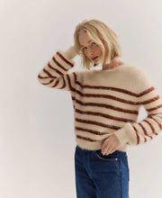 Tara Crew Neck Stripe Knit