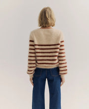 Tara Crew Neck Stripe Knit