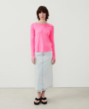 Son Boat Neck LS Tee