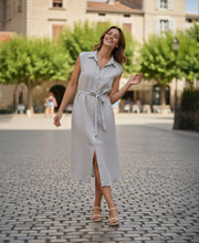 Core Stripe Shirt Dress