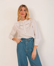 Lace Trim Top