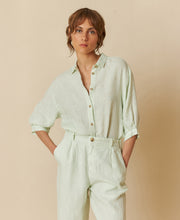 Linen Box Cut Shirt